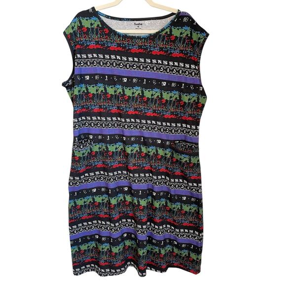Svaha Dresses & Skirts - Svaha Medical Marvels‎ Sleeveless Dress Biomedical Engineering Size 3X Pockets